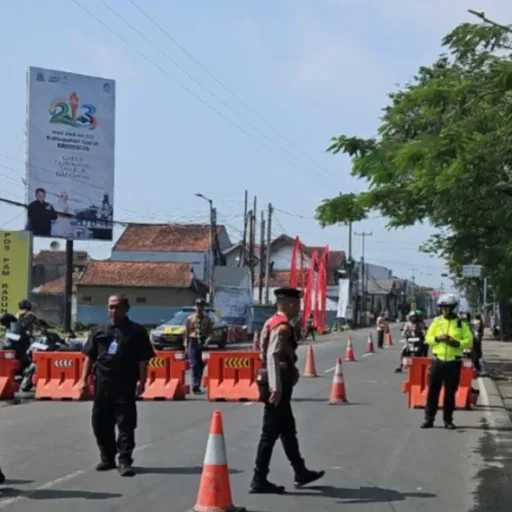 Polres Garut Laksanakan 9 Kali One Way, Antisipasi Lonjakan Arus Mudik