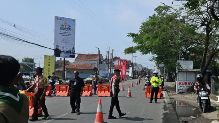 Polres Garut Laksanakan 9 Kali One Way, Antisipasi Lonjakan Arus Mudik