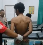 Reaksi Cepat Polsek Cibatu Amankan Terduga ODGJ Lempari Kendaraan Pemudik