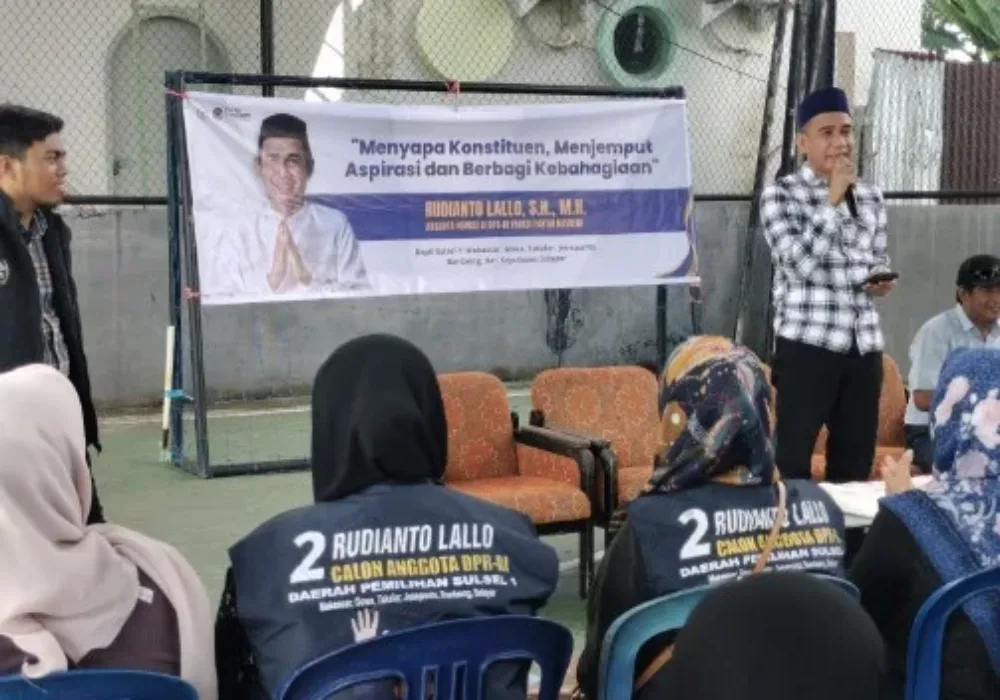 Reses Anggota DPR RI Rudianto Lallo di Tamalate, Warga Sampaikan Aspirasi dan Harapan
