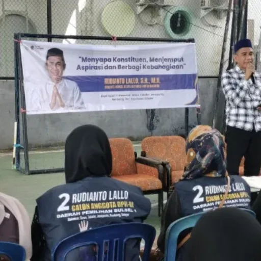 Reses Anggota DPR RI Rudianto Lallo di Tamalate, Warga Sampaikan Aspirasi dan Harapan