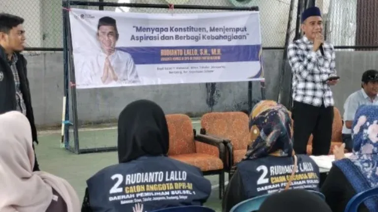 Reses Anggota DPR RI Rudianto Lallo di Tamalate, Warga Sampaikan Aspirasi dan Harapan