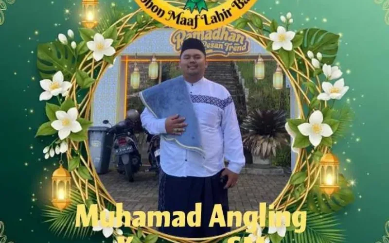 Muhamad Angling Kusumah SM, Pengusaha Muda Asal Garut Mengucapkan Selamat Idul Fitri 1447 H / 2026