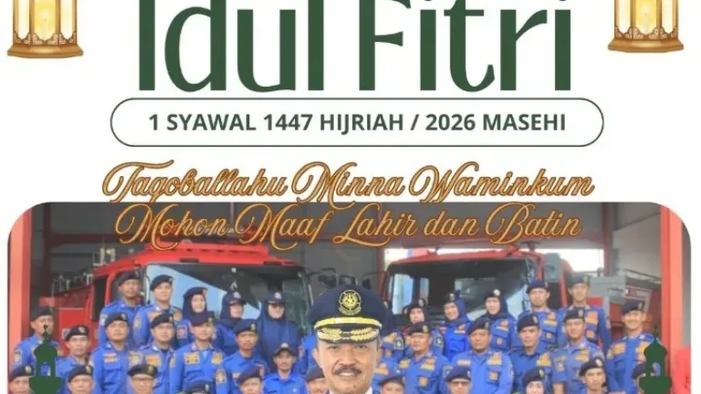 Dinas Kebakaran dan Penyelamatan Siaga Penuh dalam Menyambut Idul Fitri 1447 H/2026