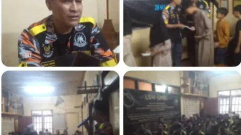 Harlah LSM GMBI ke-24 Dengan Tasyakur Bi Nikmat,Tausiyah Kebangsaan dan Santuan Anak Yatim.