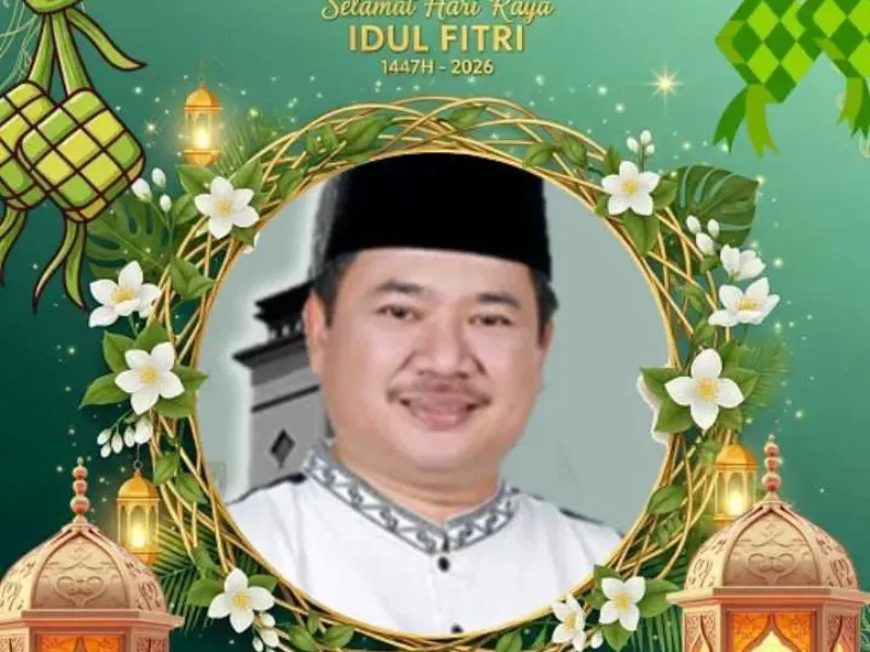 Bupati Garut ke-26 Rudy Gunawan Mengucapkan Minalaizin Walfaizin Mohon Maaf Lahir Bathin 1447 H / 2026 M