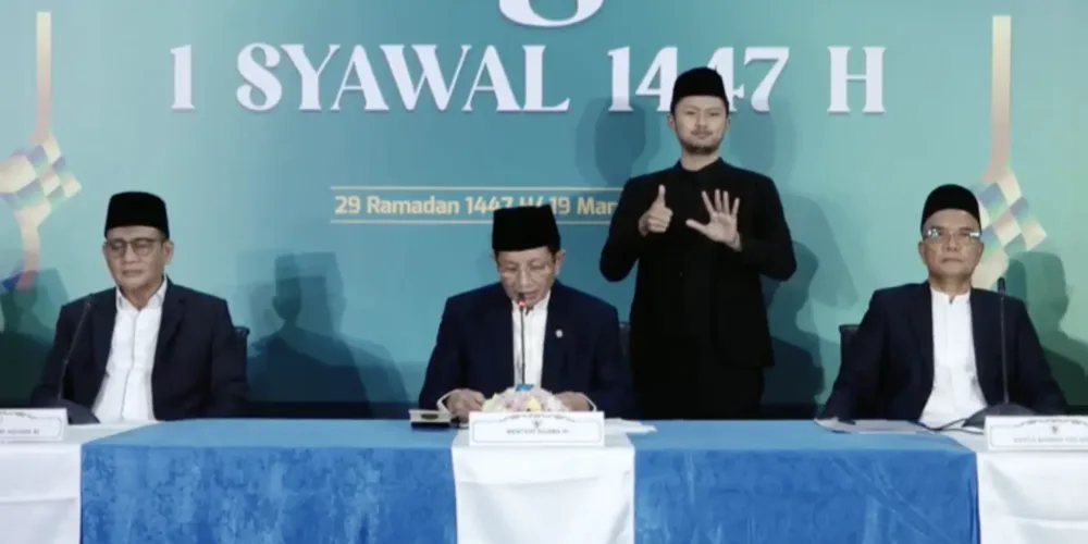 Hasil Sidang Isbat 1 Syawal 1447 H Ditetapkan Pada Sabtu 21 Maret 2026