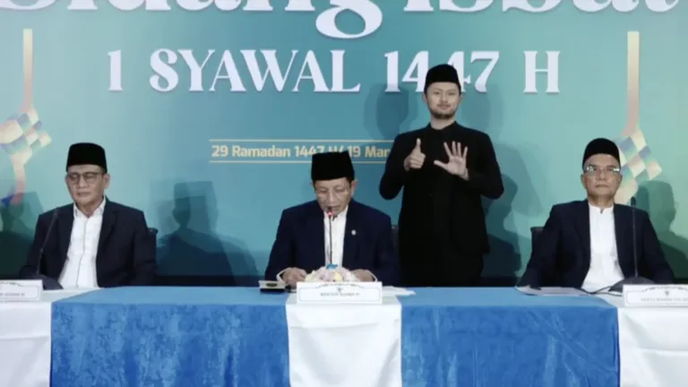 Hasil Sidang Isbat 1 Syawal 1447 H Ditetapkan Pada Sabtu 21 Maret 2026