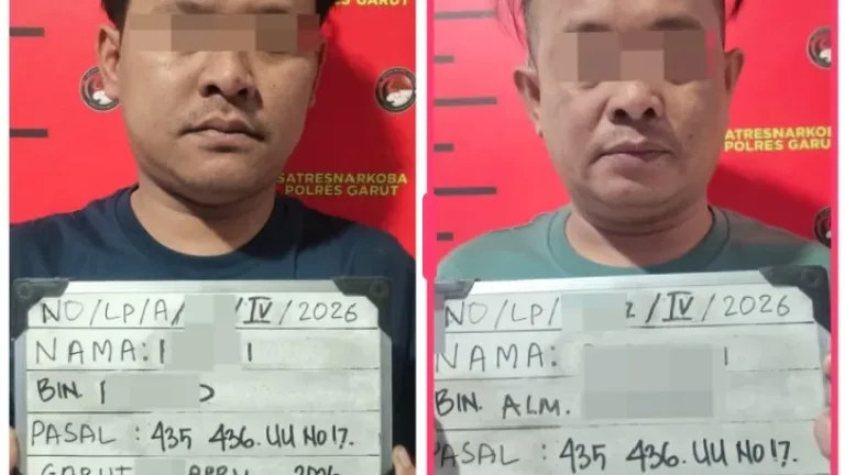 Satres Narkoba Polres Garut Kembali Tangkap Pengedar Obat Terlarang