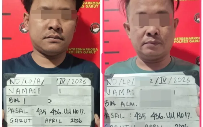 Satres Narkoba Polres Garut Kembali Tangkap Pengedar Obat Terlarang