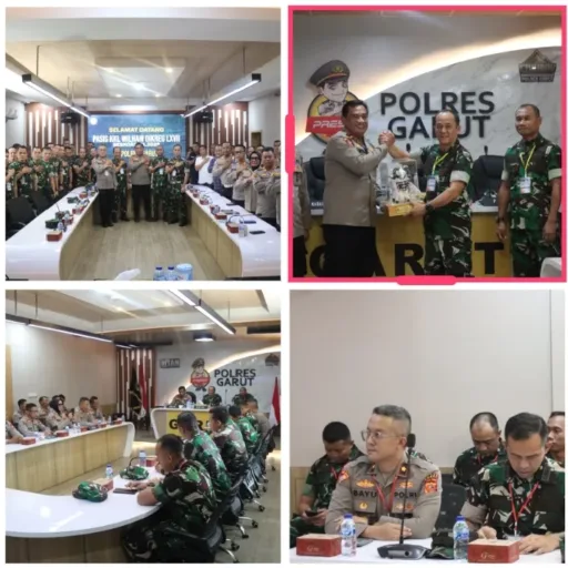 Polres Garut Terima KKL Seskoad, Dorong Kolaborasi Strategis TNI-Polri