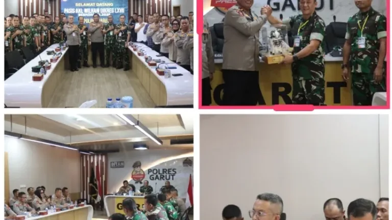 Polres Garut Terima KKL Seskoad, Dorong Kolaborasi Strategis TNI-Polri