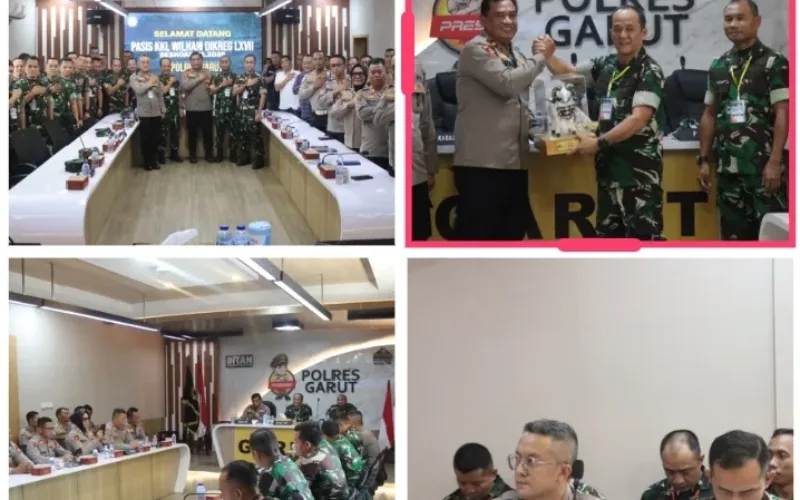 Polres Garut Terima KKL Seskoad, Dorong Kolaborasi Strategis TNI-Polri