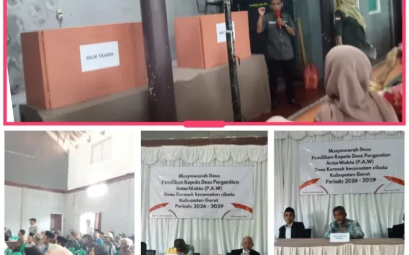 PAW Periode 2026-2029 Desa Keresek Kecamatan Cibatu Berlangsung Lancar Dan Sukses