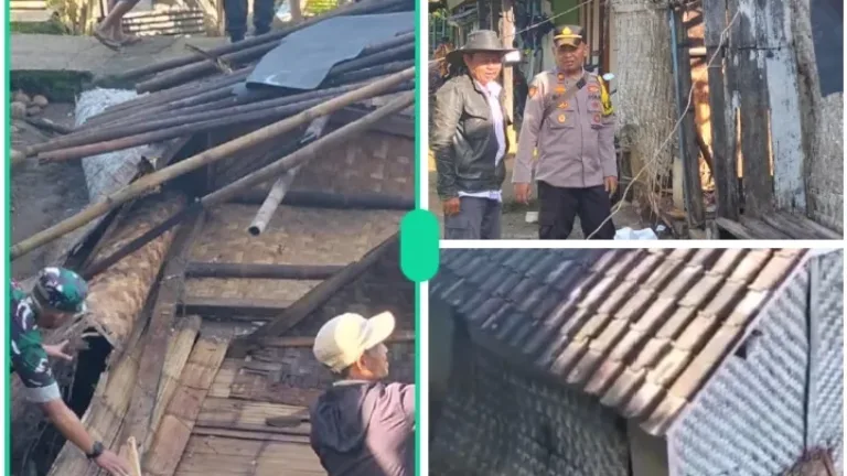 Dari Rutilahu Jadi Layak Huni, Polres Garut Bantu Warga Caringin.