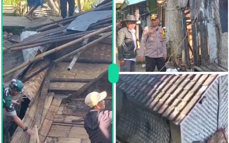 Dari Rutilahu Jadi Layak Huni, Polres Garut Bantu Warga Caringin.
