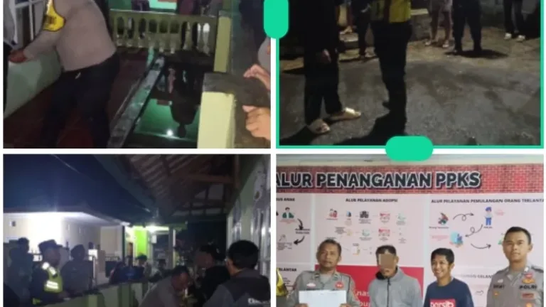 Polsek Wanaraja Amankan ODGJ Saat Patroli Malam