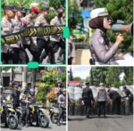 Tingkatkan Kesiapsiagaan, Polres Garut Gelar Latihan Dalmas Lanjut dan Negosiator