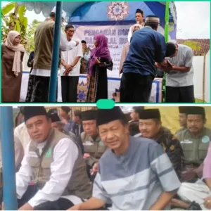 Santunan Bagi Jompo Dan Yatim Di Acara Halal Bihalal MUI Desa Mangunreja