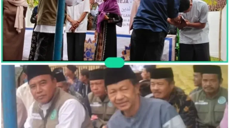 Santunan Bagi Jompo Dan Yatim Di Acara Halal Bihalal MUI Desa Mangunreja