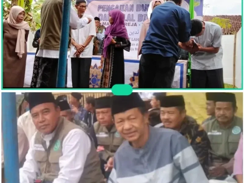 Santunan Bagi Jompo Dan Yatim Di Acara Halal Bihalal MUI Desa Mangunreja