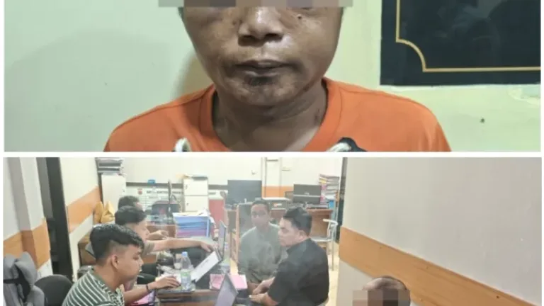 Satreskrim Polres Garut Tahan Tersangka Kasus Kekerasan Seksual terhadap Anak