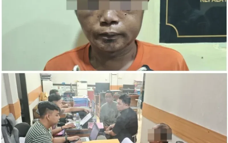 Satreskrim Polres Garut Tahan Tersangka Kasus Kekerasan Seksual terhadap Anak