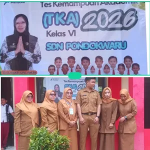 Pelaksanaan Tes kemampuan Akademik (TKA) Tingkat SD Se-Kecamatan Salawu Berjalan Lancar