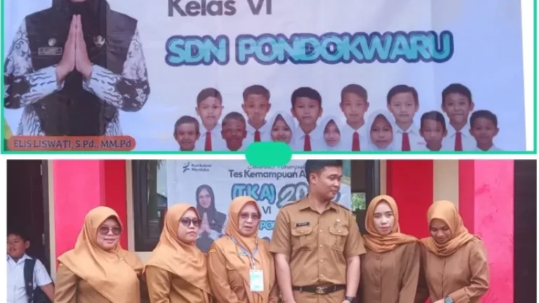 Pelaksanaan Tes kemampuan Akademik (TKA) Tingkat SD Se-Kecamatan Salawu Berjalan Lancar
