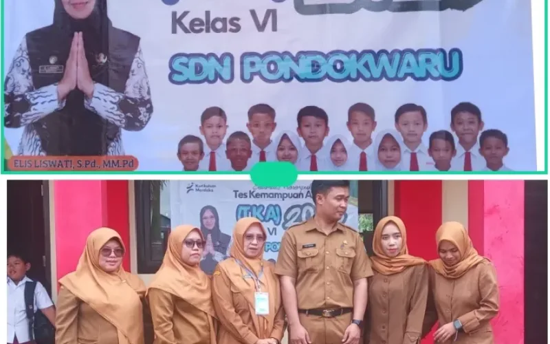 Pelaksanaan Tes kemampuan Akademik (TKA) Tingkat SD Se-Kecamatan Salawu Berjalan Lancar