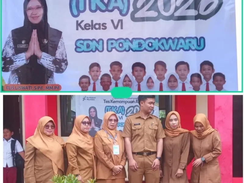 Pelaksanaan Tes kemampuan Akademik (TKA) Tingkat SD Se-Kecamatan Salawu Berjalan Lancar