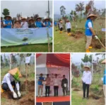 Seribu Pohon untuk Bumi! Kapolsek Pasirwangi Hadir di Aksi Hijau Hari Bumi 2026 di Garut