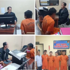 Polsek Cikajang Tangkap 4 Pelaku Penculikan dan Kekerasan, Korban Sempat Dianiaya Secara Brutal