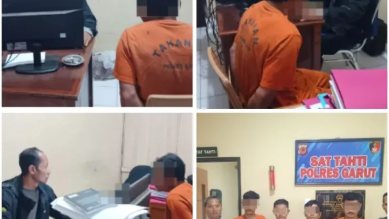 Polsek Cikajang Tangkap 4 Pelaku Penculikan dan Kekerasan, Korban Sempat Dianiaya Secara Brutal