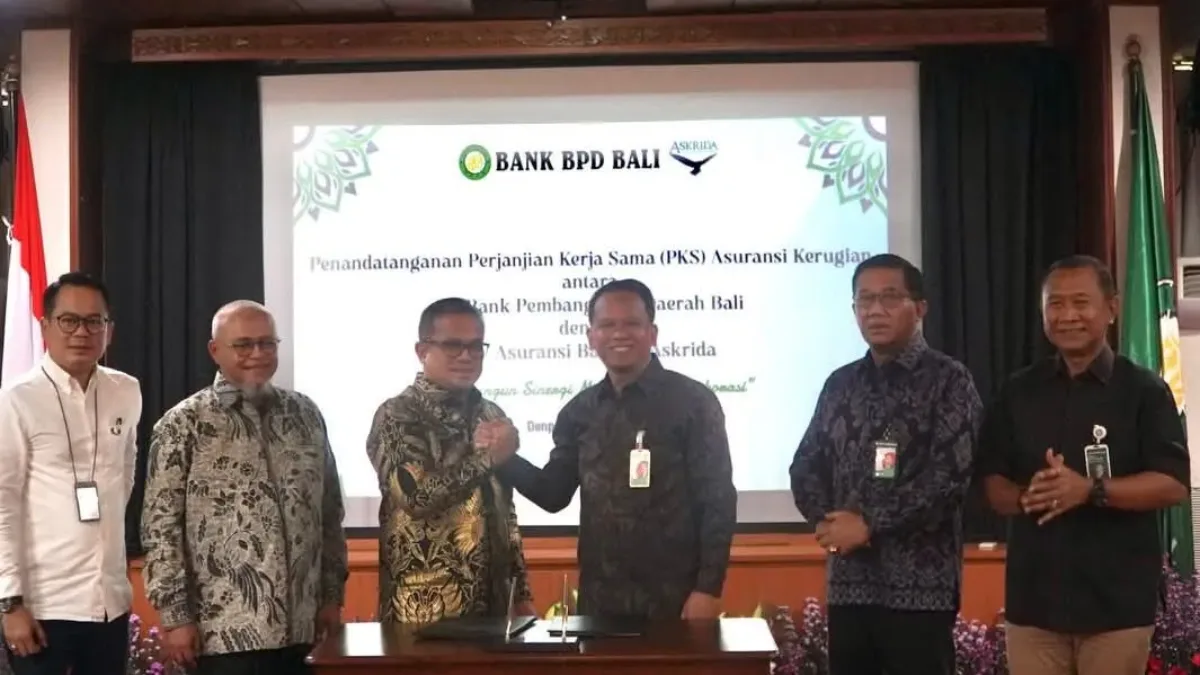 Askrida dan BPD Bali Teken PKS Asuransi Kerugian, Perkuat Sinergi