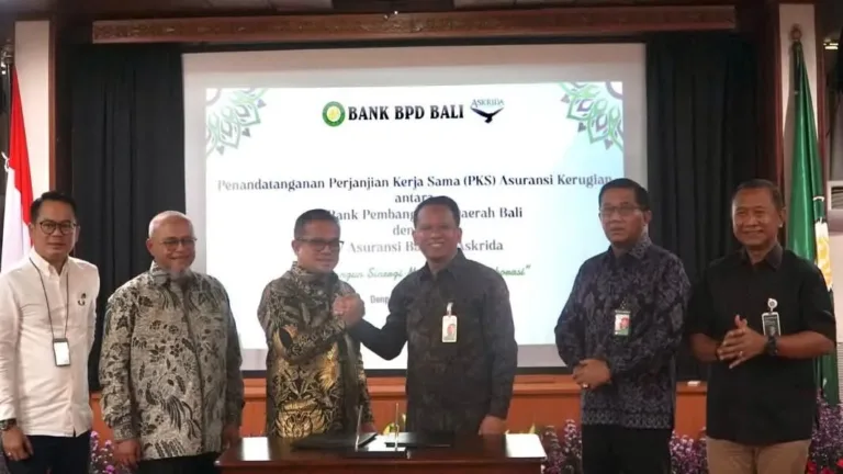 Askrida dan BPD Bali Teken PKS Asuransi Kerugian, Perkuat Sinergi