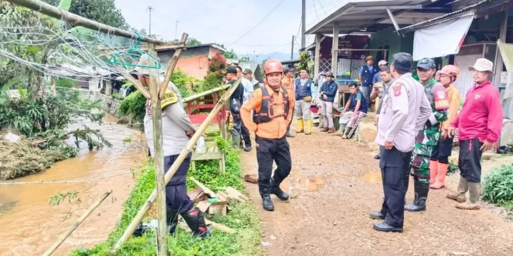 Banjir Leuwiliang Bogor, Pemkab Gerak Cepat Tangani Longsor