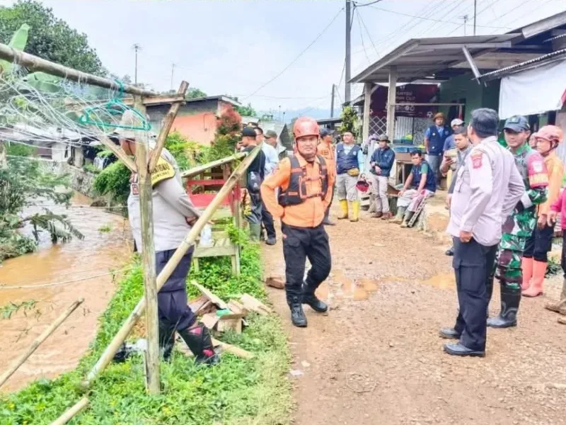 Banjir Leuwiliang Bogor, Pemkab Gerak Cepat Tangani Longsor
