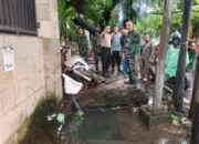 Koramil 1408-05/Mariso Gelar Karya Bakti Bersama Warga, Wujudkan Lingkungan Bersih dan Sehat