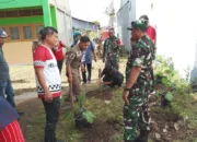 KORAMIL 06/Mamajang Bersinergi Dengan Pemerintah Dan Masyarakat Gelar Karya Bakti Bersihkan Lingkungan Dan Tanam Pohon Di Sekitar Kanal Kompleks Marinda