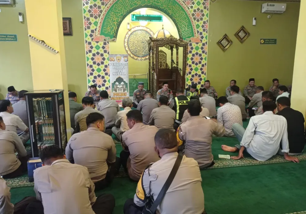 Pembinaan Rohani dan Mental, Personel Polres Parepare Kembali Laksanakan Yasinan Bersama