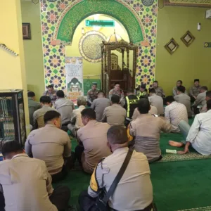 Pembinaan Rohani dan Mental, Personel Polres Parepare Kembali Laksanakan Yasinan Bersama