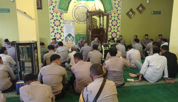 Pembinaan Rohani dan Mental, Personel Polres Parepare Kembali Laksanakan Yasinan Bersama
