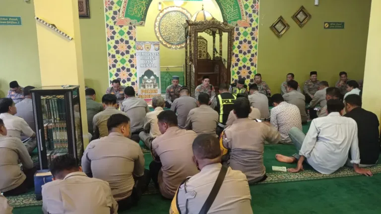 Pembinaan Rohani dan Mental, Personel Polres Parepare Kembali Laksanakan Yasinan Bersama