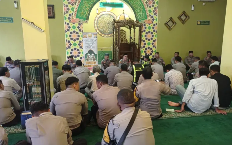 Pembinaan Rohani dan Mental, Personel Polres Parepare Kembali Laksanakan Yasinan Bersama