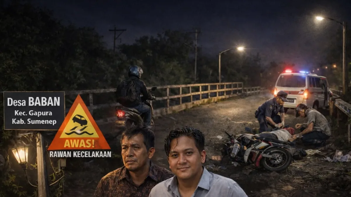 Gelapnya Jembatan Baru Baban, Cermin Abainya Pemerintah Sumenep terhadap Keselamatan Warga