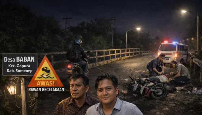 Gelapnya Jembatan Baru Baban, Cermin Abainya Pemerintah Sumenep terhadap Keselamatan Warga