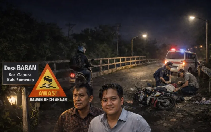 Gelapnya Jembatan Baru Baban, Cermin Abainya Pemerintah Sumenep terhadap Keselamatan Warga