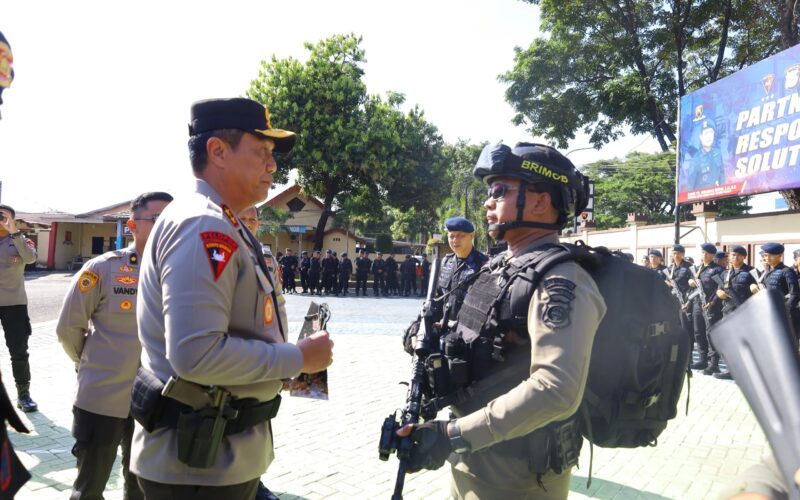 Apel Pemberangkatan Ops Amole 2026, Kapolda Sulsel: Jaga Kehormatan dan Profesionalisme