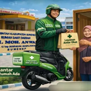 Pelayanan Kian Modern, RSUD Sumenep Sediakan Layanan Antar Obat untuk Pasien